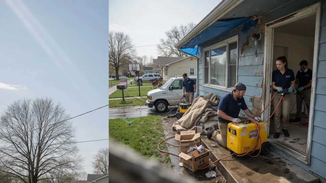 Basement Flood Cleanup in Janesville, MN near me